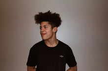 Load image into Gallery viewer, EMBROIDERED BLACK TEE - Basal-USA