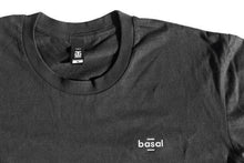 Load image into Gallery viewer, EMBROIDERED BLACK TEE-BASAL